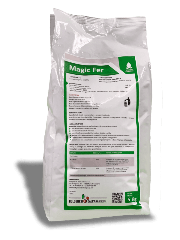 sacco da 5 kg di fertilizzante Magic Fer